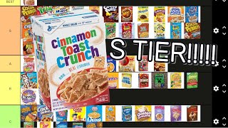 cereal tier list [upl. by Akaya]