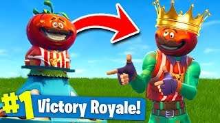 THE KING Of TOMATO TOWN CHALLENGE In Fortnite Battle Royale [upl. by Darej]