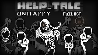 Helptale UNHAPPY Full OST [upl. by Yorled]