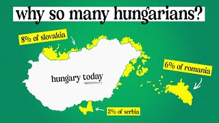 Why Are There So Many Hungarians In Slovakia amp Romania [upl. by Anairam]