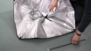 Assembling the Micansu Rectangular Softbox [upl. by Nesnar330]