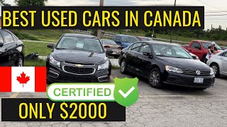 Used Cars in Canada  Under BUDGET for STUDENTS  Starting from ONLY 2000  Good Quality Cars [upl. by Devina426]