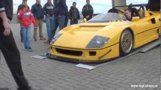 F40 Barchetta Beurlys revs and shakedown FCN 2012 [upl. by Haskel]