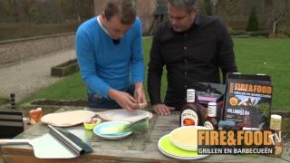 FireampFood TV  Flammkuchen op de BBQ [upl. by Lagasse183]