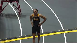 TYSON INVITATIONAL  JENOAH MCKIVER IOWA  400M 4539 PB RISING STAR [upl. by Taveda]