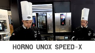 CÓMO FUNCIONA UN HORNO UNOX SPEED X  Equipamiento de cocina profesional [upl. by Znerol297]