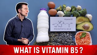 What is Vitamin B5 Pantothenic Acid – Dr Berg [upl. by Darrej]