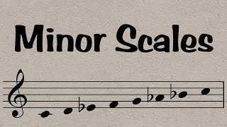 Minor Scales  Everything You Need To Know In 7 minutes [upl. by Hedelman]