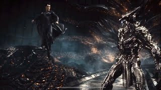 Superman VS Steppenwolf Final Battle  Snydercut  Zack Snyder Justice League [upl. by Adorne9]