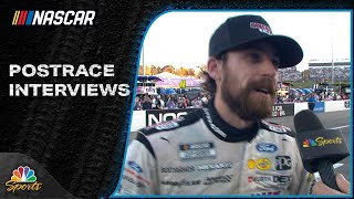 NASCAR Cup Series POSTRACE INTERVIEWS Xfinity 500  102923  Motorsports on NBC [upl. by Swinton]