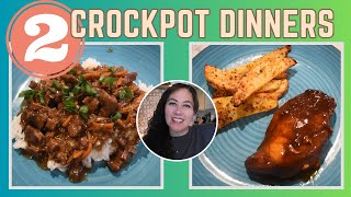 2 CROCKPOT DINNERS  FIRST FOODIE COLLAB NOVEMBER [upl. by Etnohs]