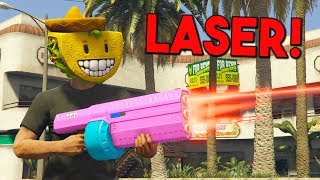 NUEVAS ARMAS LÁSER EN GTA V ONLINE [upl. by Serene]