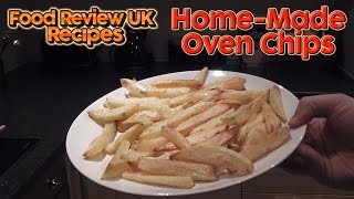 Oven Cooked Chips Recipe [upl. by Sibella]