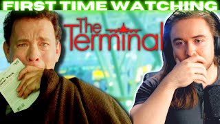 The Terminal is a HeartWarming MASTERPIECE reaction commentary FIRST TIME WATCHING Spielberg [upl. by Ahsilak947]