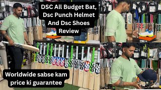 DSC All Budget Bat Dsc Punch Helmet And Dsc Shoes Review  Lowest Price  CONTACT US ON 9991957070 [upl. by Kalil700]