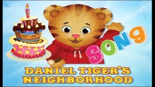 Daniel Tigers neighborhood happy birthday  Daniel Tigers birthday song [upl. by Salman]