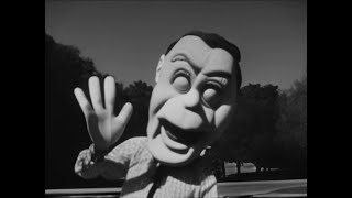 Pooky Park AIgenerated 1950s TV commercial for a creepy puppet theme park [upl. by Howund]