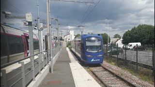 Transilien P TramTrain Esbly  CrécylaChapelle U 25500 [upl. by Akahc587]