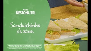 Simplificando a Nutrição  Receita de Sanduíche de Atum Cremoso  NESTONUTRI® [upl. by Airegin644]