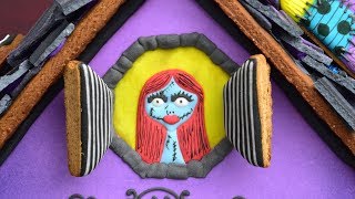 NIGHTMARE BEFORE CHRISTMAS GINGERBREAD HOUSE by HANIELAS [upl. by Neetsirk]