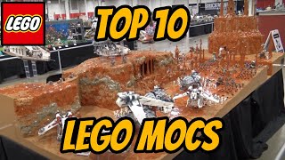 Top 10 BEST LEGO Star Wars MOCs EVER [upl. by Junko338]