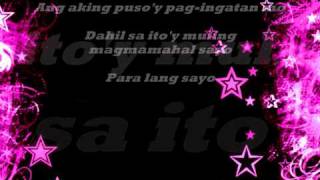 Para Lang Sayo lyrics by Aiza Seguerra [upl. by Rod]