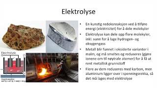 Naturfag  Elektrolyse og galvanisk element [upl. by Nidnerb]