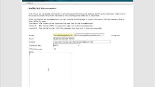 How To Setup An Autoresponder [upl. by Ssirk]