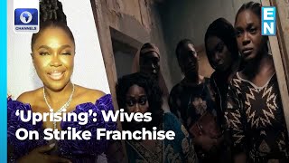 Wives On Strike Franchise Omoni Oboli Leads Cast To The Premiere Of New Movie Uprising [upl. by Rafa]