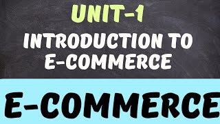 L5 Types of ECommerce  B2C B2B C2B C2C Peer to Peer with Examples  E Commerce M Commerce [upl. by Mohammed]