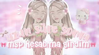 ˚₊‧꒰ა MSP ໒꒱ ‧₊˚  UZUN SÜRE SONRA MSP OYNADIM  FairyMoon [upl. by Meehahs]