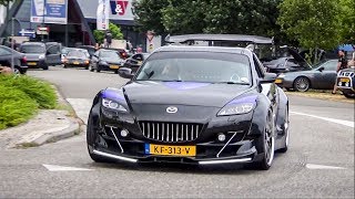 Mazda RX8 Wankel Rotary sounds 2rotor [upl. by Haldes]