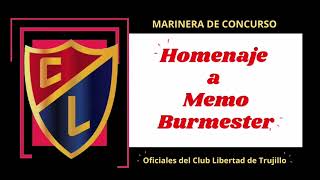 Homenaje a Memo Burmester  Marineras de Concurso  Marineras de Concurso Oficiales [upl. by Astera786]