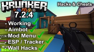 Krunkerio 724 Free Hacks amp Cheats WORKING [upl. by Akalam]