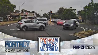 Dash Cam Owners Australia March 2024 On the Road Compilation [upl. by Tigirb]