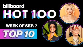 Billboard Hot 100 Top 10 Countdown For September 7 2024  Billboard News [upl. by Luba]