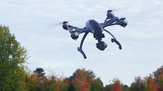 Yuneec Typhoon 4K Drone Unboxing Setup and Flight Testing [upl. by Atalee]