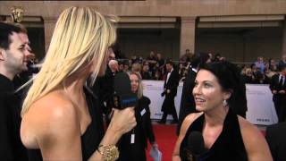 Jessie Wallace  Television Awards Red Carpet in 2011 [upl. by Eniarol]