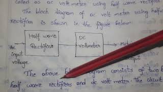 ac voltmeter [upl. by Sylas]