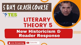 Literary Theory 5 New Historicism amp Reader Response NTA NET WB SET G SET K SET TN SET JK SET [upl. by Elva]