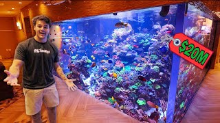 Touring 20 MILLION Dollar REEF AQUARIUM [upl. by Ier47]