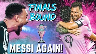 MESSI is Finals Bound AGAIN  Inter Miami vs FC Cincinnati Match Recap [upl. by Naamana809]