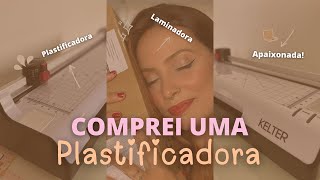 UNBOXING PLASTIFICADORA KELTER ✅🥰 [upl. by Georas161]