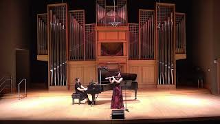 Sonata No 1 for flute and piano by Eugenie R Rocherolle [upl. by Mukul217]