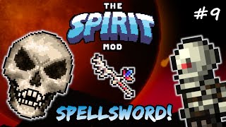 Skeletron in Terraria Spirit Mod  Lets Play Episode 9  Melee amp Mage Terraria Playthrough [upl. by Leagiba]