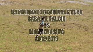 DODICESIMA GIORNATA SABAZIA CALCIO VS MONTEROSI FC higtlights [upl. by Eigna]