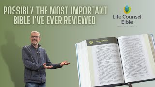 This is an Important Review  CSB Life Counsel Bible [upl. by Goetz989]