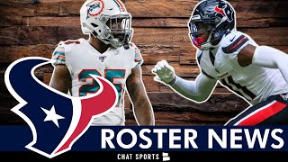 Houston Texans Roster News 2 Players Signed  Jeff Okudah To IR  Texans CB Targets [upl. by Llenna]