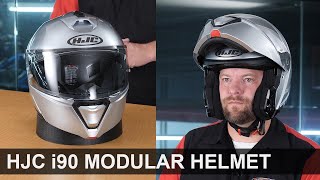 HJC i90 Modular Helmet  Lightweight  Cool  ECE  DOT Rated  Replaces the CLMAX II [upl. by Arrad]