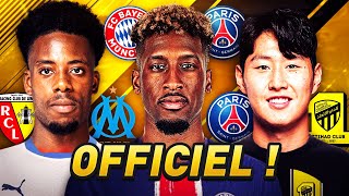 LES NOUVEAUX GROS TRANSFERTS DU MERCATO ESTIVAL 2024 [upl. by Nyrrad]